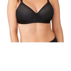 Wacoal 856303 Back Appeal Wire Free T-Shirt Bra Black 36 DD